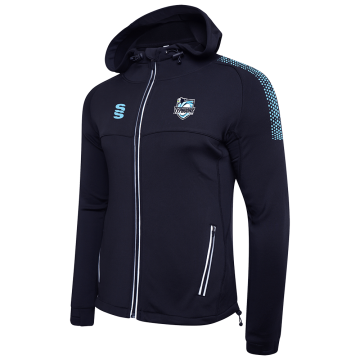 Typhoons RUFC Dual Full Zip Hoody Navy/Sky