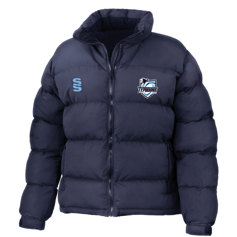 Typhoon Puffer Jacket Female Fit- Navy