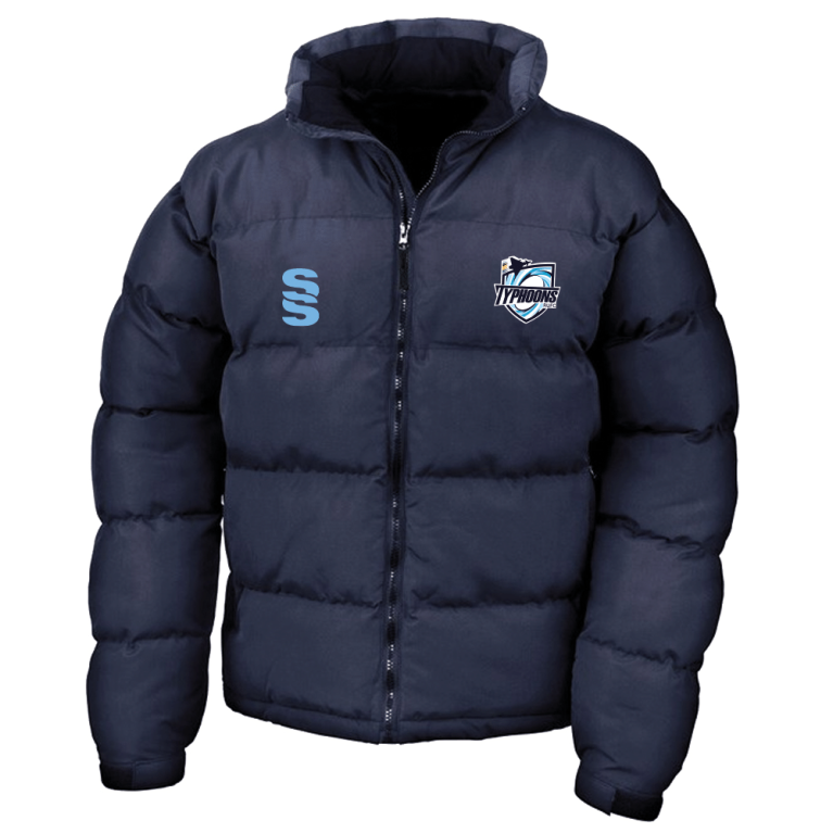 Typhoon Puffer Jacket Male Fit- Navy